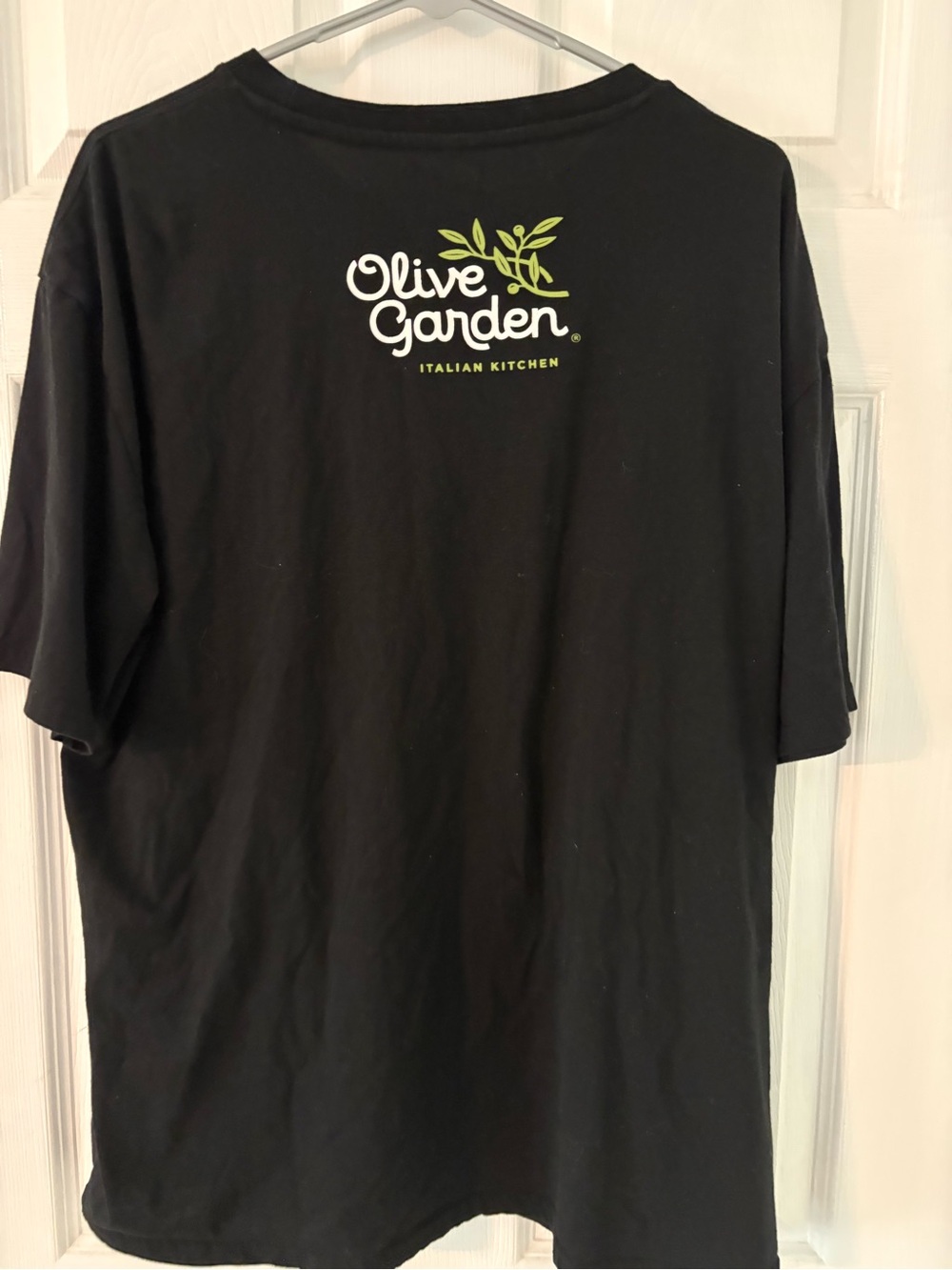 Olive Garden Pasta Graphic Tee XL Funny Foodie Oversized Shirt - Picture 2 of 5